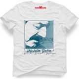 Tshirthane Müslüm Baba Gürses Birde Benden Dinleyin Beyaz Erkek T-Shirt - XL