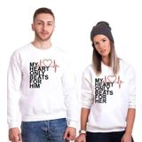 Tshirthane My Heart Sevgili Kombinleri Sweatshirt Kombini, Erkek, 2XL-Tek Ürün Fiyatıdır, Kombin Yapmak İçin En Az 2 Adet Sepete Ekleyiniz