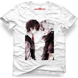 Tshirthane Naruto Kakashi Manga Anime Beyaz Erkek T-Shirt