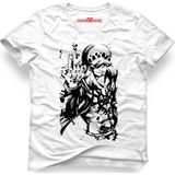 Tshirthane One Piece Monkey D. Luffy Manga Anime Lacivert Erkek T-Shirt - XS