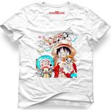 Tshirthane One Piece Monkey D. Luffy Manga Anime Lacivert Erkek T-Shirt