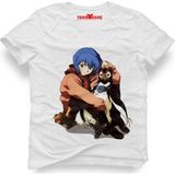 Tshirthane One Punch Man Erkek T-Shirt - XXL - Beyaz