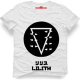 Tshirthane One Punch Man Evangelion lilith Erkek T-Shirt - XL - Beyaz