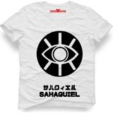 Tshirthane One Punch Man Evangelion sahaquiel Erkek T-Shirt - XL - Beyaz