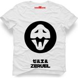 Tshirthane One Punch Man Evangelion zeruel Erkek T-Shirt - XXXL - Beyaz