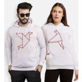 Tshirthane Origami 2'li Sevgili Sweatshirt
