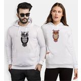 Tshirthane Owl Baykuş 2'li Sevgili Sweatshirt