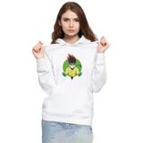 Tshirthane P18254S2186 Beyblade Arman Kusaba Beyaz Kadın Kapüşonlu Sweatshirt