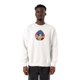 Tshirthane P18283S6296 Beyaz Erkek Sweatshirt
