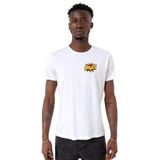 Tshirthane P18329S2041 Bisiklet Yaka Beyaz Erkek T-shirt