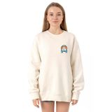 Tshirthane P18636S9399 Ekru Kadın Sweatshirt