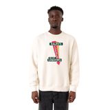 Tshirthane P18817S2417 Ekru Erkek Sweatshirt