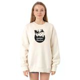Tshirthane P18819S9252 Ekru Kadın Sweatshirt