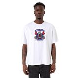 Tshirthane P19036S112 He Man Etheria Gym 1985 Beyaz Oversize Erkek T-shirt