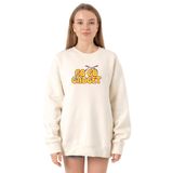 Tshirthane P19054S1268 Ekru Kadın Sweatshirt