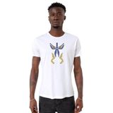 Tshirthane P19129S2207 Bisiklet Yaka Beyaz Erkek T-shirt