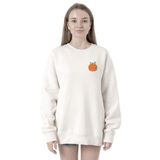 Tshirthane P19283S1645 One Piece Anime Mera Mera Devil Fruit 2ip Kadın Beyaz Sweatshirt