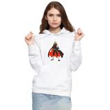 Tshirthane P19372S9649 One Piece Anime Sanji 3ip Kapşonlu Kadın Beyaz Sweatshirt