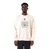 Tshirthane P19534S3121 Ekru Erkek Sweatshirt