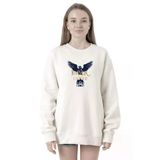 Tshirthane P19742S8345 The Fall of the House of Usher Raven Beyaz 2ip Kadın Sweatshirt