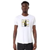 Tshirthane P19800S4414 Bisiklet Yaka Beyaz Erkek T-shirt