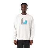 Tshirthane P19814S1472 Beyaz Erkek Sweatshirt