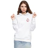 Tshirthane P19864S9256 The Mentalist Red John Pocket Beyaz 3ip Kapüşonlu Kadın Sweatshirt