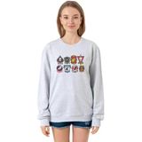 Tshirthane P19911S8541 Top Gun Maverick Badge Layout Group Grimelanj 2ip Kadın Sweatshirt