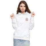 Tshirthane P19983S6276 Top Gun Maverick Ghostrider Beyaz 3ip Kapüşonlu Kadın Sweatshirt