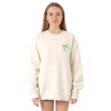 Tshirthane P20081S6748 Ekru Kadın Sweatshirt