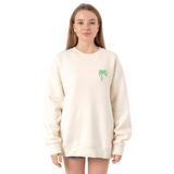 Tshirthane P20081S6748 Ekru Kadın Sweatshirt