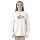 Tshirthane P20093S8311 Shake Hands Icon Beyaz 2ip Kadın Sweatshirt