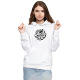 Tshirthane P20098S2314 100 Per Cent That Witch Beyaz Kadın Kapüşonlu Sweatshirt