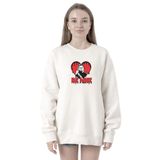 Tshirthane P20198S4871 Be Mine Michael Myer Beyaz Kadın Kapüşonlu Sweatshirt