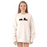 Tshirthane P20542S9505 Ekru Kadın Sweatshirt