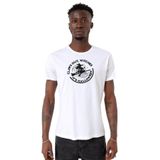 Tshirthane P20578S973 Bisiklet Yaka Beyaz Erkek T-shirt