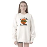 Tshirthane P20598S2035 Cobra Kai Miyagi Do Karate 2ip Kadın Beyaz Sweatshirt