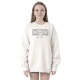 Tshirthane P20798S6247 Demon Slayer Anime Inosuke Hashibira 2ip Kadın Beyaz Sweatshirt