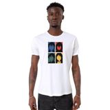 Tshirthane P21017S7982 Bisiklet Yaka Beyaz Erkek T-shirt