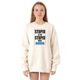 Tshirthane P21088S4500 Ekru Kadın Sweatshirt