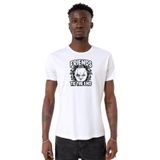 Tshirthane P21123S875 Bisiklet Yaka Beyaz Erkek T-shirt