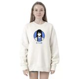 Tshirthane P21180S1075 Gintama Anime Kotaro Minimal Beyaz Kadın Kapüşonlu Sweatshirt