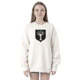 Tshirthane P21200S6625 Got House Forrester Beyaz Kadın Kapüşonlu Sweatshirt