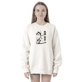 Tshirthane P21215S3125 Great Teacher Anime Poster Beyaz Kadın Kapüşonlu Sweatshirt