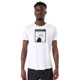 Tshirthane P21563S2280 Bisiklet Yaka Beyaz Erkek T-shirt