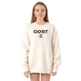 Tshirthane P21627S9482 Ekru Kadın Sweatshirt