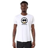 Tshirthane P21803S1627 Bisiklet Yaka Beyaz Erkek T-shirt