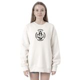 Tshirthane P21982S2697 Monogatari Anime Koyomi Vampire Symbol 2ip Kadın Beyaz Sweatshirt