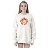Tshirthane P22054S4875 Monogatari Anime Takeo Gouda Circle Poster 2ip Kadın Beyaz Sweatshirt