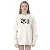 Tshirthane P22157S2229 My Hero Academia Anime Class 1A Boys 2ip Kadın Beyaz Sweatshirt